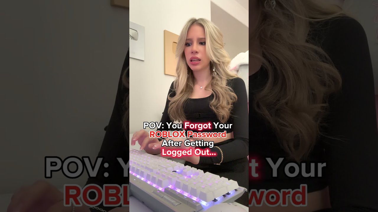 POV You Forgot Your ROBLOX Password After Getting Logged Out 