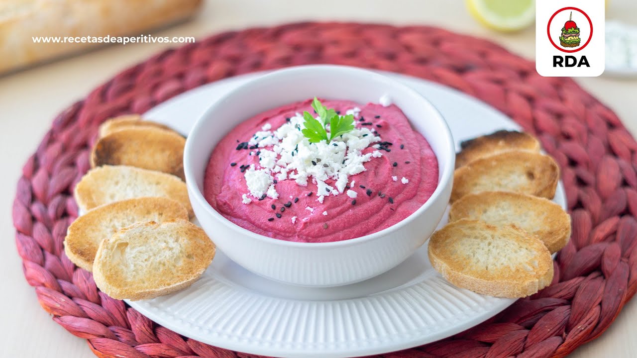 ¡No hagas el mismo Hummus de siempre! 💜 Prueba esta versión con Feta #120