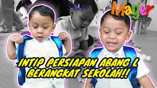 MAGER : ABANG L SELALU SEMANGAT UNTUK BERTEMU TEMAN TEMANNYA DI SEKOLAH!