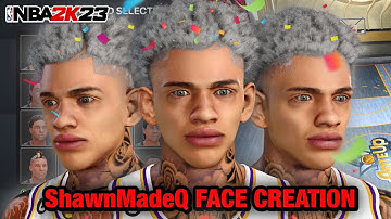 NEW BEST FACE CREATION IN NBA2K23 (CURRENT GEN & NEXT GEN) THE “ShawnMadeQ” FACE CREATION!