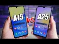 Samsung galaxy a15 5g vs galaxy a25 5g  which is better