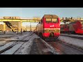 ЭП2К-088 с поездом 73 Тюмень-Санкт-Петербург отправляется со ст.Тюмень
