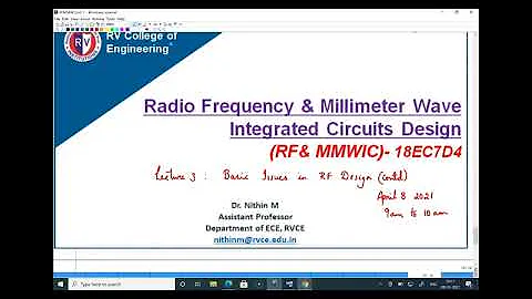 Lecture 3  Effects of nonlinearity | Unit 1 : Nonlinearity and Noise