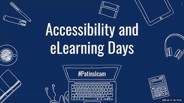 Accessibility & e-Learning Days Zoom/Twitter Chat
