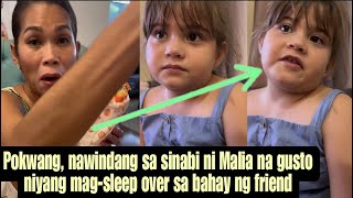 Pokwang NAWINDANG sa SINABI ni MALIA na SLEEP OVER sa BAHAY ng KAIBIGAN | TRENDZ NETWORK