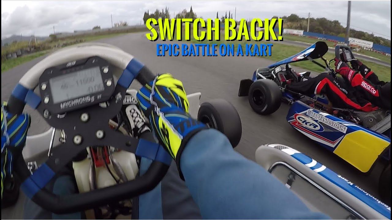 Kart Driver's POV Epic battle and Hotlaps around Kartodromo Afidnes