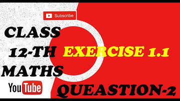 Exercise 1.1 Class 12 | #no1maths  |  Maths Easy class  | important questions -2 | #no1maths