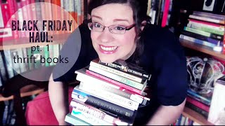 Black Friday Haul: Thrift Books