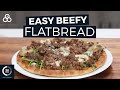 Easy Beefy Flatbread Recipe