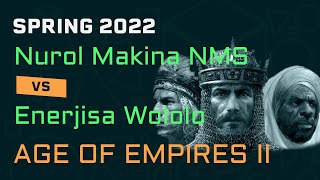 Nurol Makina NMS vs. Enerjisa Wololo Warriors | GGCORP Spring 2022 | AoE II | Grup Maçları