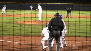 Riley Ferrell Tcu Vs Will Olson Uta Runners On 1St And 2Nd Balk, One Out, Top 9Th K