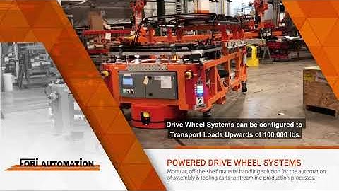 Powered Drive Wheel Systems for Automotive Assembly