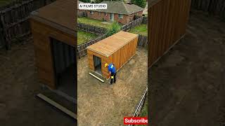 container makeover in a dream house 🏡#shortsfeed #ytshorts #shorts #viral #trending #ai #dreamhome