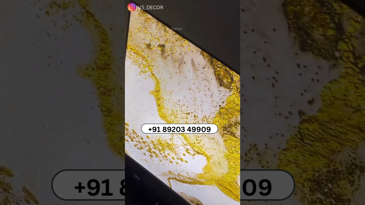 Drop stretch ceiling 