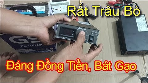 ♥️ Sạc Ắc Quy 12v 👉 Sự Lựa Chọn Của Người Khôn Ngoan - Shop Solar