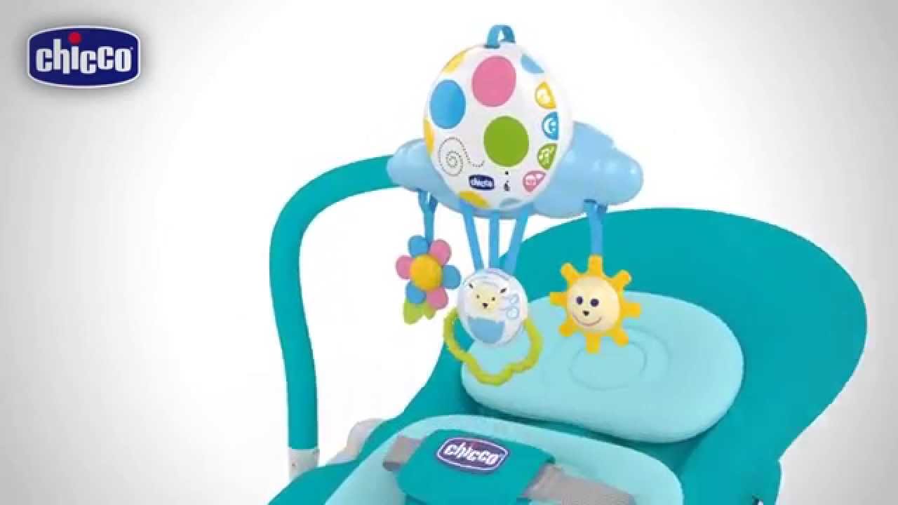 chicco baby bouncer blue