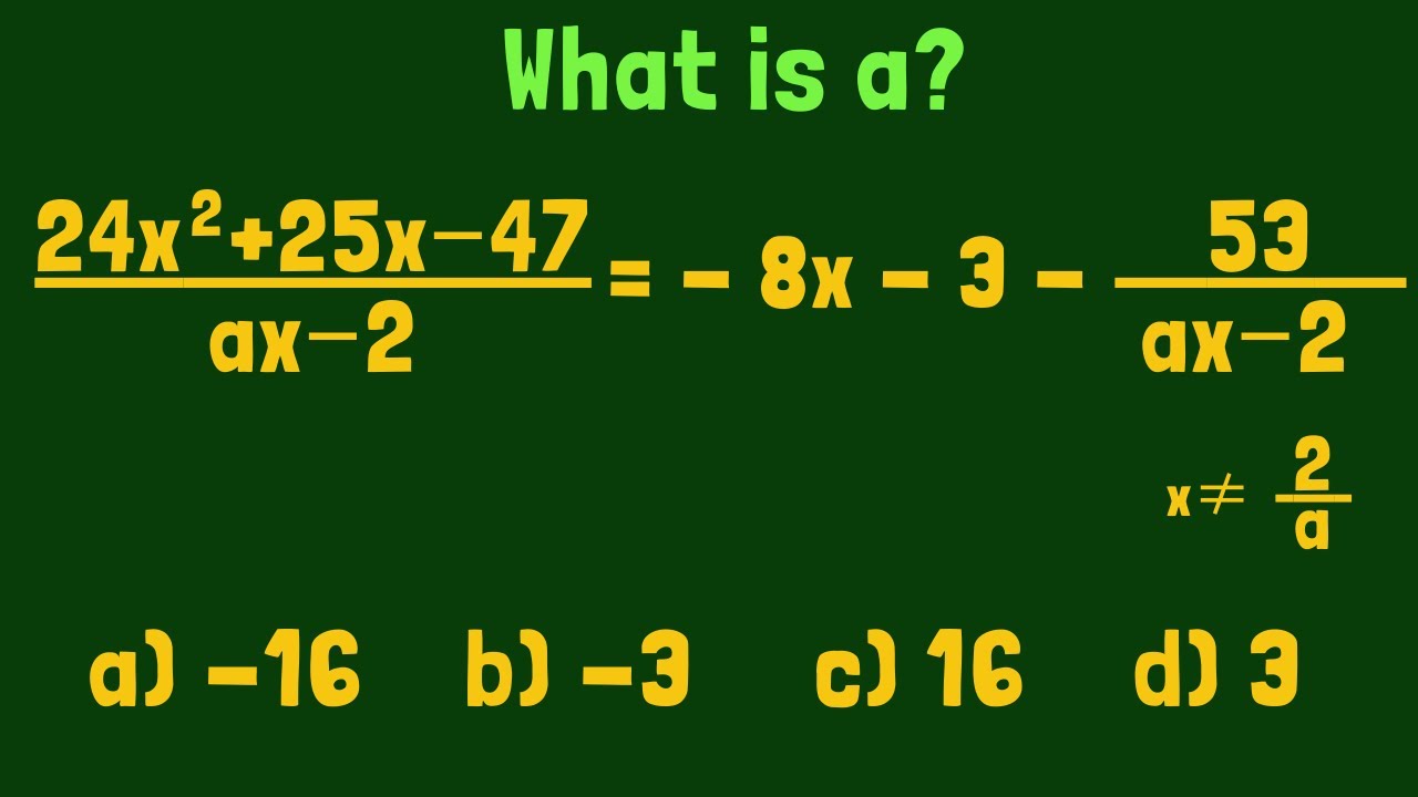 How to Solve this Math Problem? Challenge! - YouTube