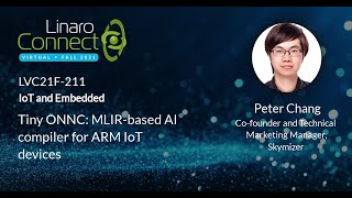Celebrity LVC21F 211 Tiny ONNC   MLIR based AI compiler for ARM IoT devices Profile