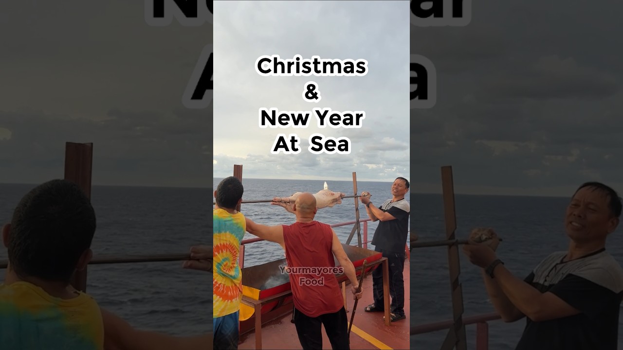 Christmas and New Year At Sea #OFW #SEAMAN #christmas #newyear