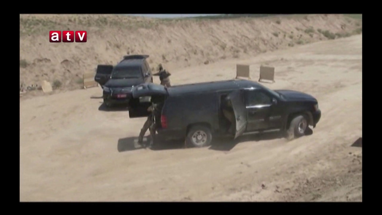 آموزش تکتیک های مدرن جنگی توسط جنرال عبدالرشید دوستم به سربازان اش