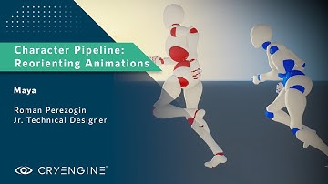 CRYENGINE Tutorial - Character Pipeline: Reorienting Animations (Maya)