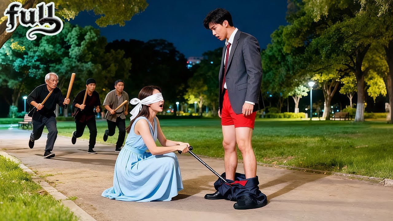 Chased, Blind Girl Crash Into Man & Pull Down His Pants! Unaware He’s Impotent CEO But React To Her!