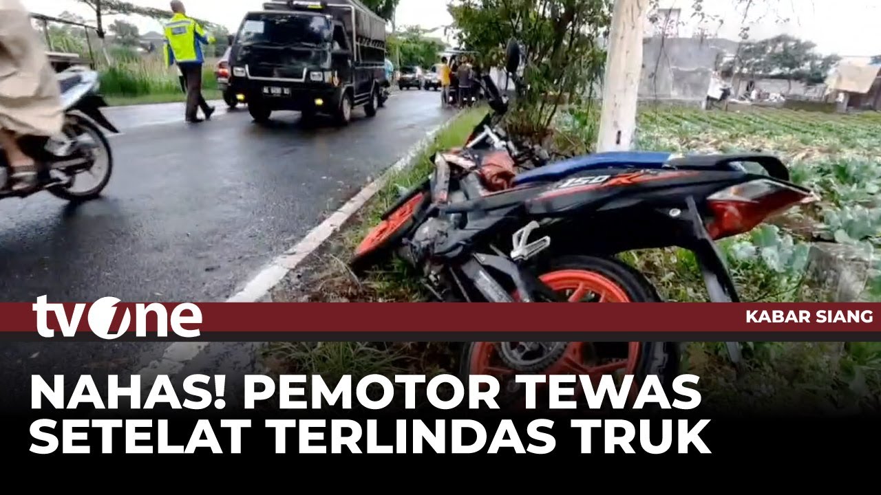 Luka di Kepala, Pengendara Motor Tewas Usai Terlindas Truk Tangki | tvOne