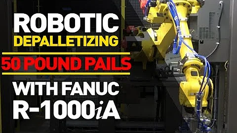 Automated Pail Depalletizing, Courtesy of Sen-Pack