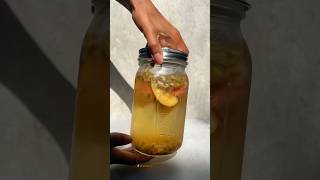 Making my own cold brew tea #teatime #tealover