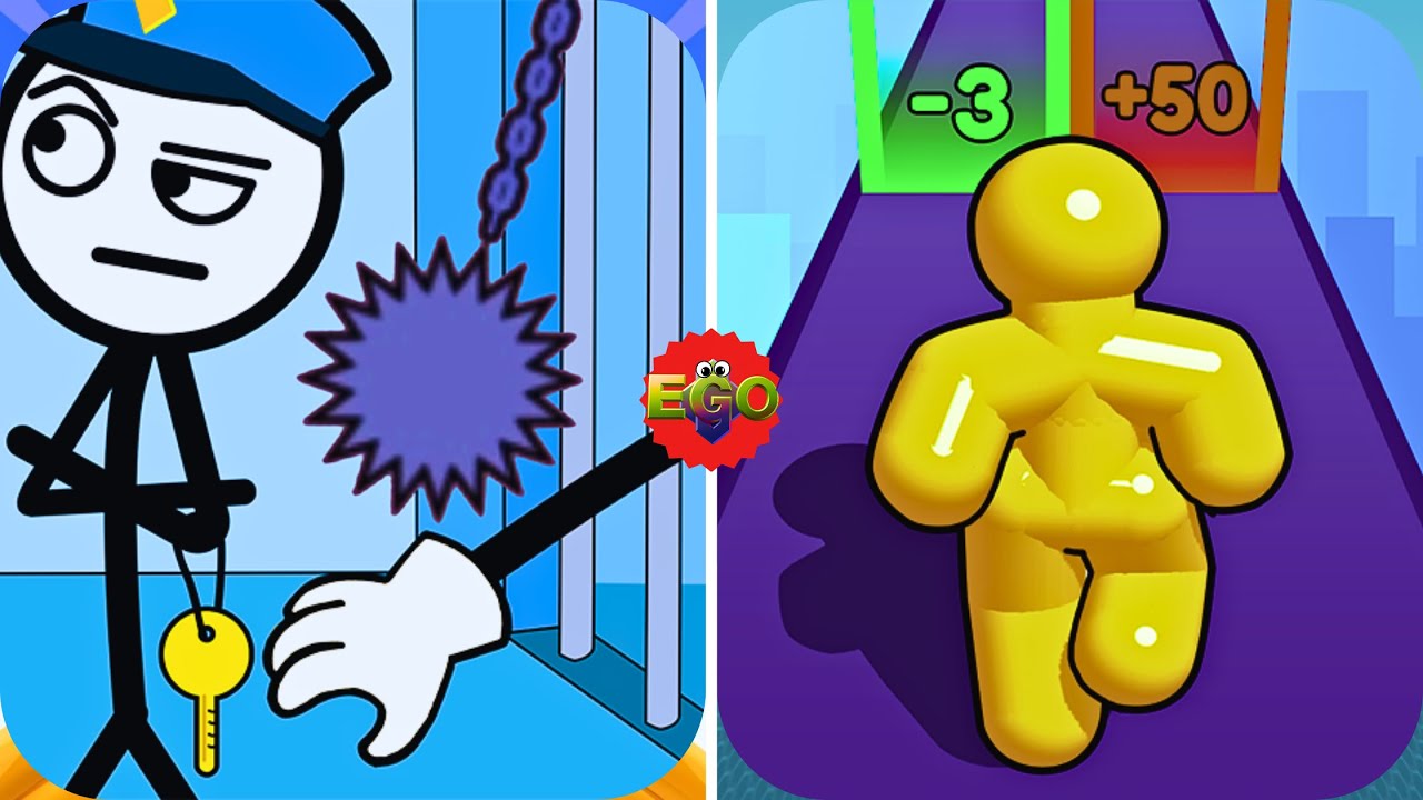 Tall Man Run Vs. Thief Puzzle - Max Gameplay Walkthrough | Epic Gamer’s Odyssey #1079