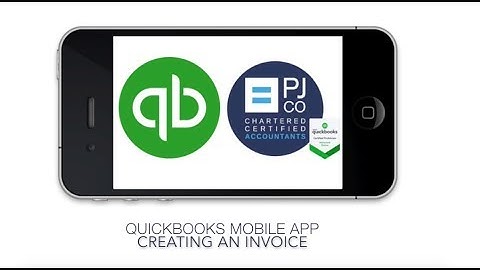 Creating an invoice - QuickBooks App for iPhone