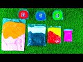 SATISFYING ASMR CLAY UNBOXING  FROM SMALL TO GIANT SUPER SATISFYING SOUND ( 7: 17 ) MINTS #clay