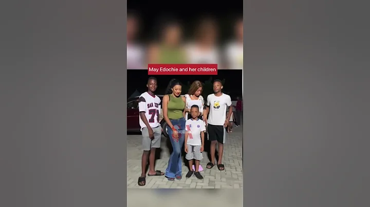May Edochie and her children #nollywood #yuledochie #naija