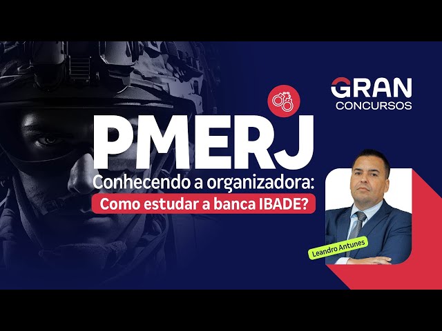 O que cai na prova da PMERJ / PM-RJ: veja o que estudar e matérias