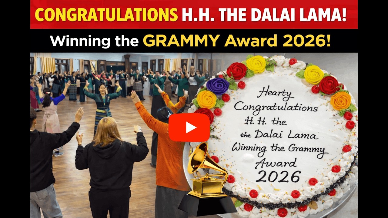 Lhakar hits Different ! Grammy Specials & Room full of new faces #tibetan #dance #grammys #gratitude