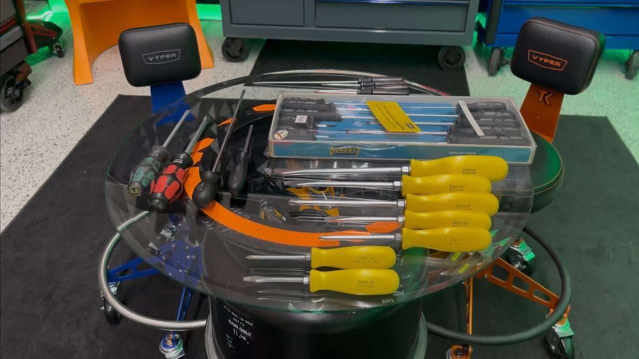 66と70 Snap-on, HAZET, ZEBRA Rare Screwdriver Collection - YouTube