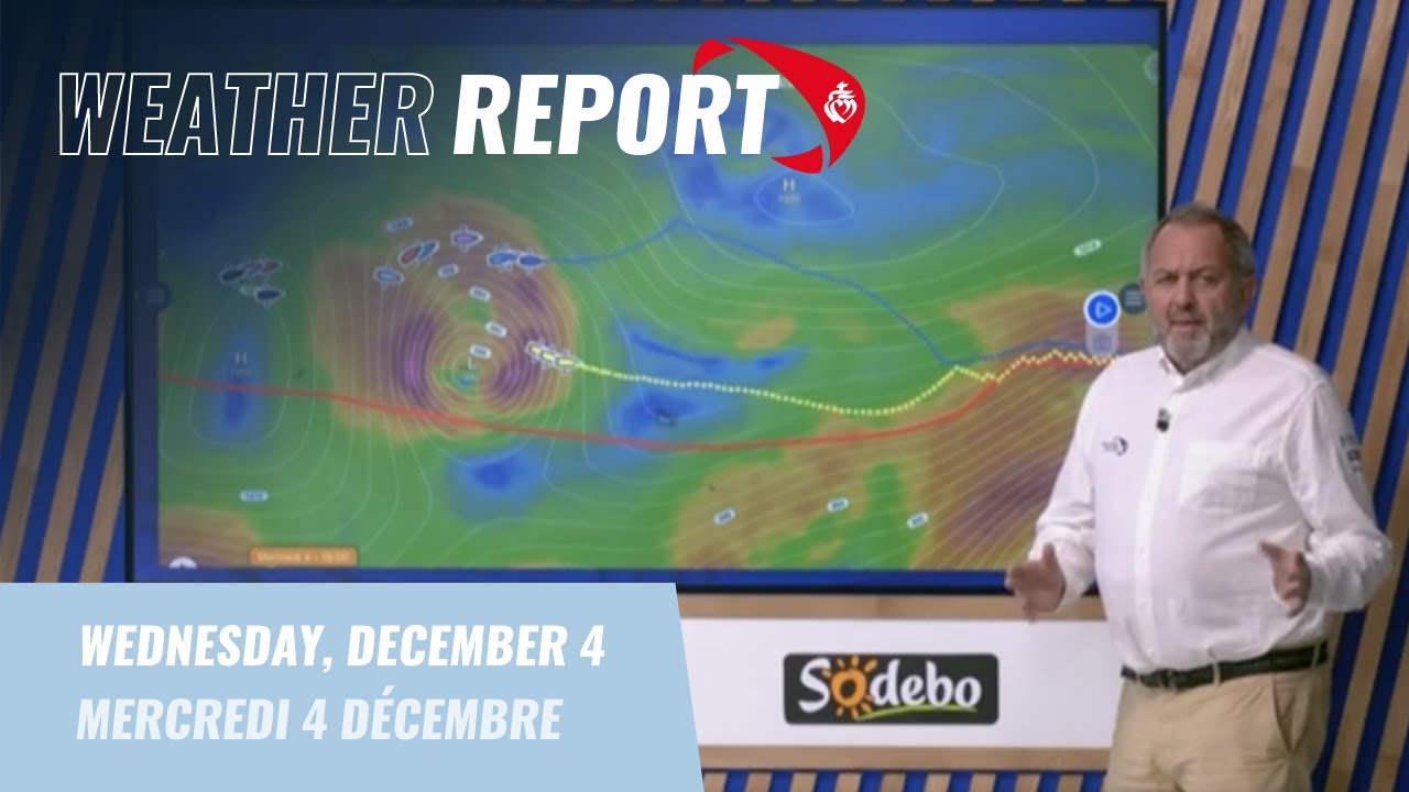 Weather report #24 - December 4 | Vendée Globe 2024