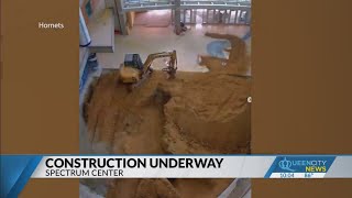 Renovations underway at Spectrum Center