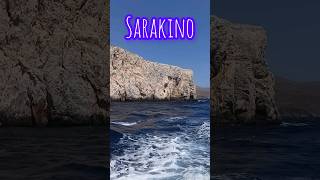 Sarakino Island, Glyfada Beach, Greece