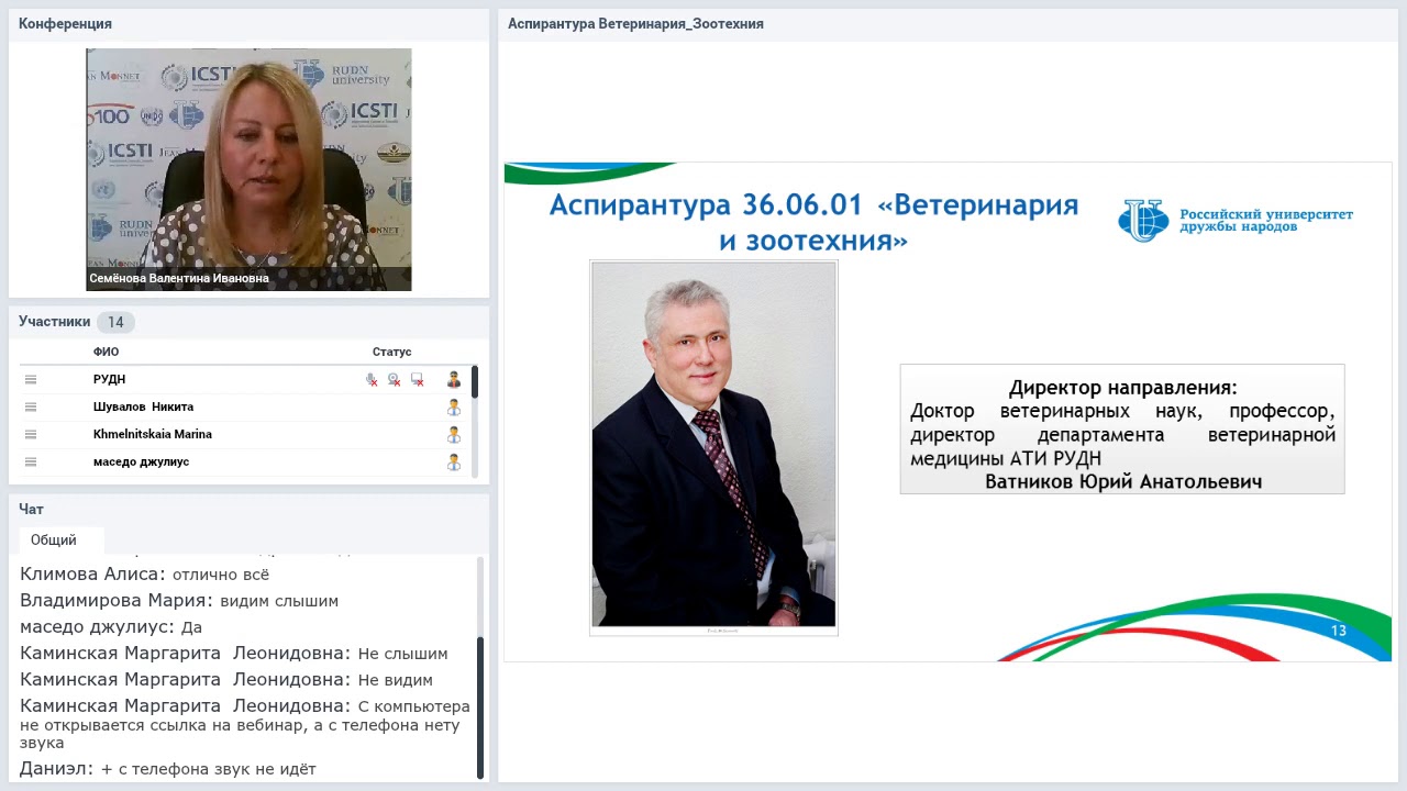 Рудн ветеринарный факультет