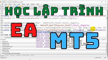 Tập 31 Code MQL5 - Robot EA tự động tạo SL, TP và tính toán khối lượng vào lệnh