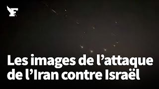 Iran: les images de l'attaque contre Israël