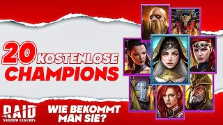 EPISCHE UND LEGENDÄRE Champions kostenlos erhalten🎁Raid Shadow Legends promo codes🎁Aktuell 2024