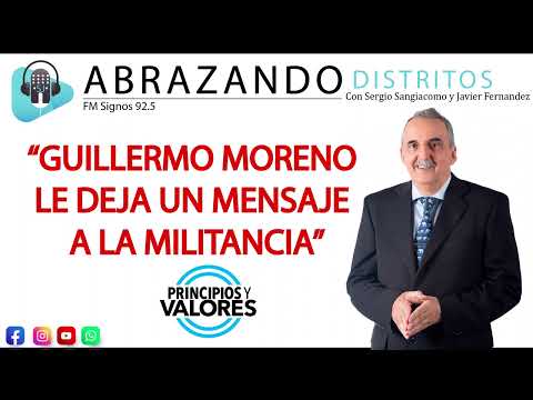 Guillermo Moreno deja su mensaje para la militancia. Programa Nº39