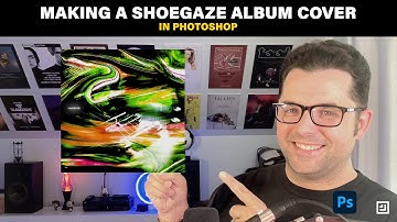 Making Another Shoegaze Album Cover! Improvising a #Shoegaze Album Cover in #Photoshop