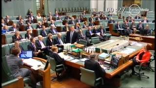 Tony Abbott Ejected From The House Under Standing Orders 94A