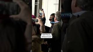 A$AP Rocky arrives at court