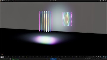 Rainbow Spectrum Sound Visualization in Geopix 2.0