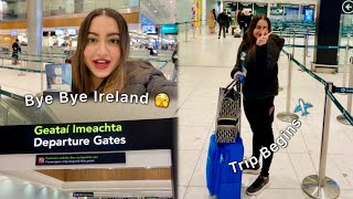 IRELAND TO INDIA TRIP PART-1 | BAG HUA OVERWEIGHT😭 | SHOPPING AT BLANCHARDSTOWN SHOPPING CENTRE🛍️