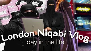 Niqabi Vlog Living Working in London | Muslimah Mum Working from Home & Office in London
